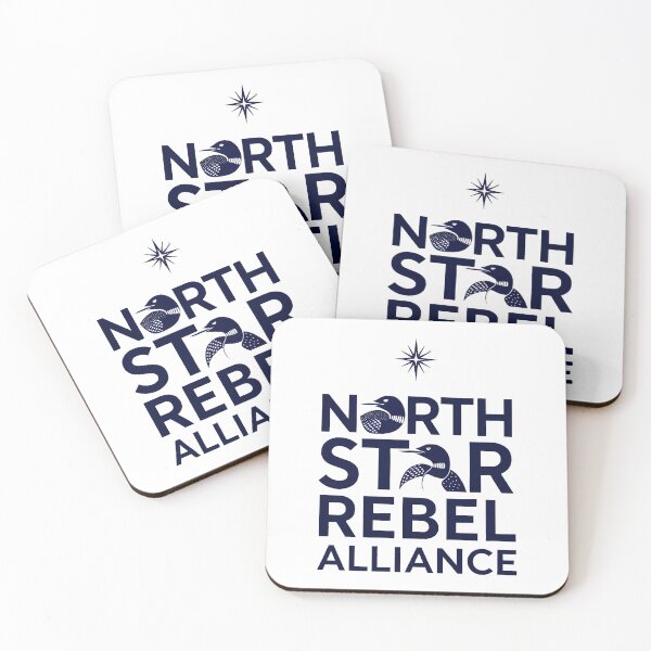 Item preview, Minnesota Rebel North Star Rebel Alliance Loon Art designed and sold by Uglyandcute.