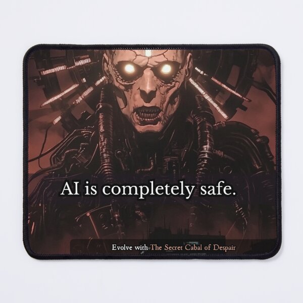 Item preview, Cyberpunk AI Dystopia Dark Sci Fi Art designed and sold by The Secret Cabal of Despair.