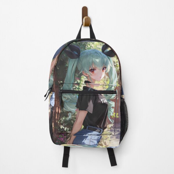 Item preview, Anchovy Girls Panzer Teal Twintails And Sunny Street Vibes designed and sold by mildaclairmo.