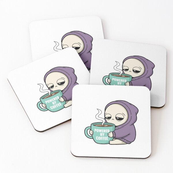 Item preview, Alien Cute Impulsado por el Café designed and sold by NOVALOOMARCH.