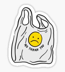 Say no to plastic bags Sticker