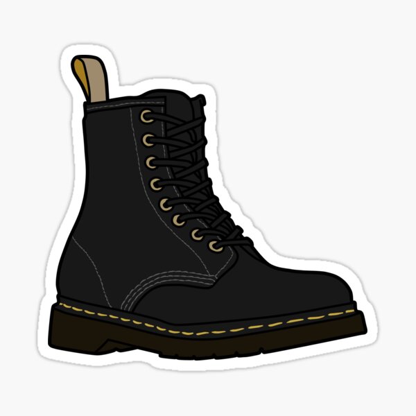 Goth Boots Stickers for Sale