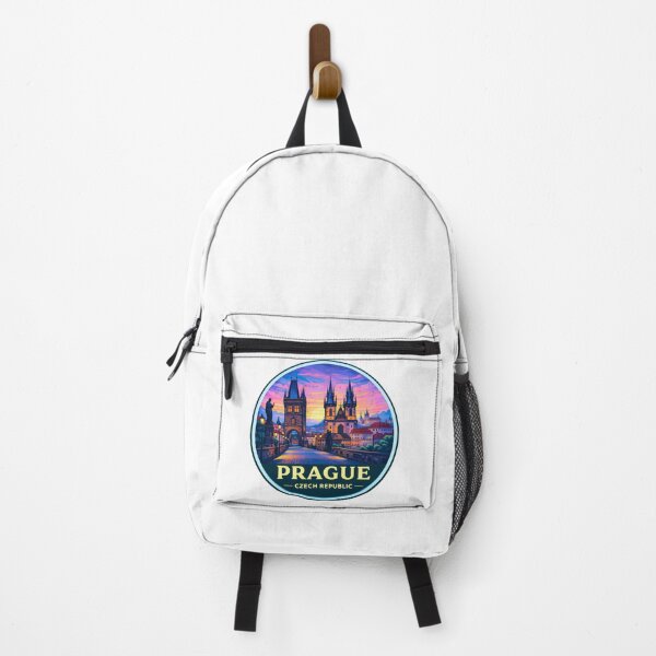 Item preview, Prague Czech Republic Retro Travel Emblem designed and sold by Timegraf.