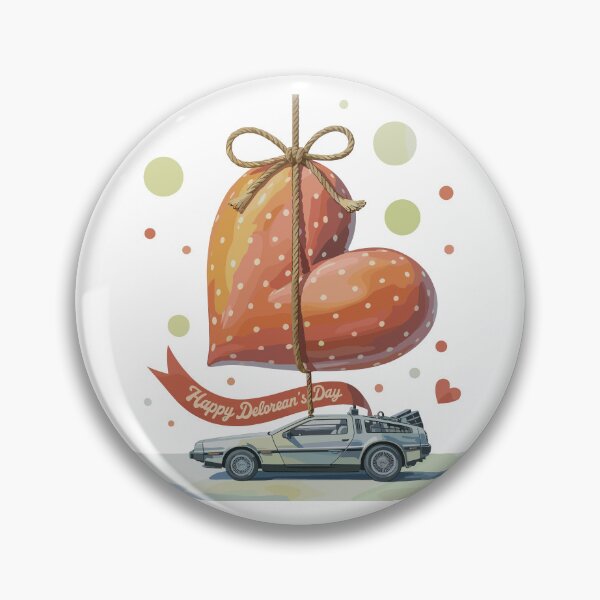 Item preview, Vintage Classic Car Happy Delorean Day designed and sold by PrintCarClub.