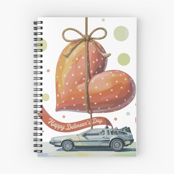 Item preview, Vintage Classic Car Happy Delorean Day designed and sold by PrintCarClub.