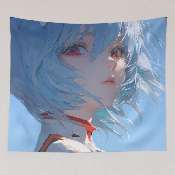 Item preview, Rei Ayanami Evangelion Quiet Sky Gaze designed and sold by mildaclairmo.