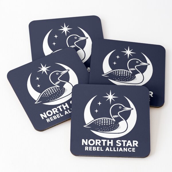 Item preview, Minnesota Rebel North Star Rebel Alliance Loon Art designed and sold by Uglyandcute.