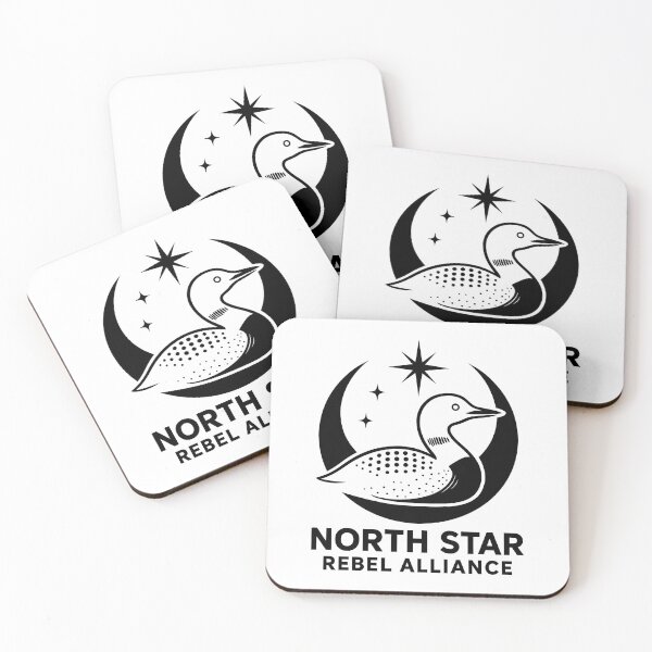 Item preview, Minnesota Rebel North Star Rebel Alliance Loon Art designed and sold by Uglyandcute.