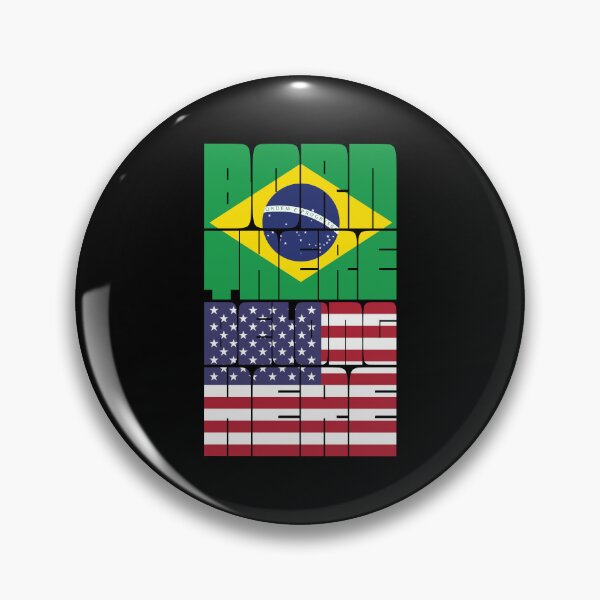 Item preview, Born Brazil Belong American designed and sold by FlagX.