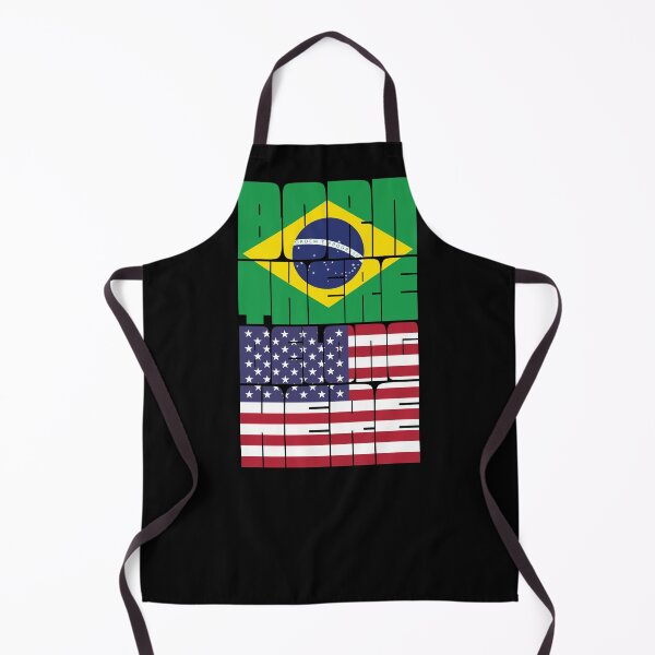 Item preview, Born Brazil Belong American designed and sold by FlagX.