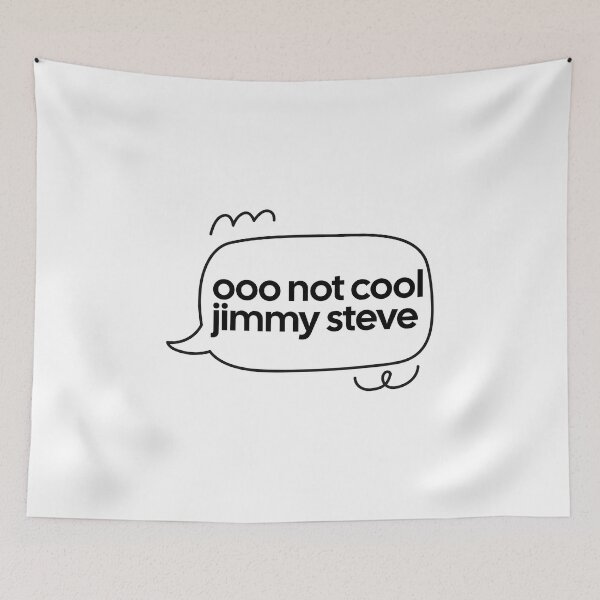 Item preview, Not cool jimmy steve shameless quote designed and sold by notcooljimmysteve.