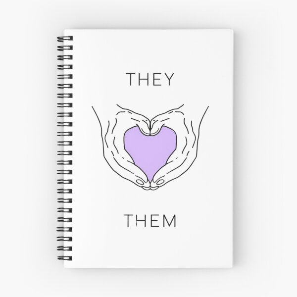 Item preview, They Them Pronouns: Minimalist Heart Hands Art designed and sold by rainbowgremlin.