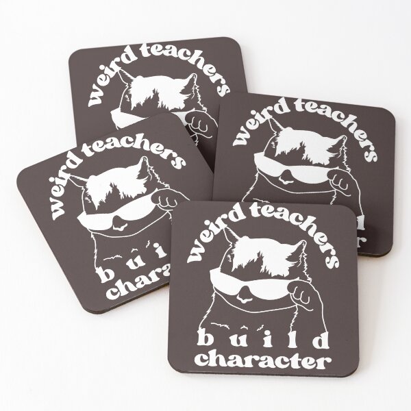 Item preview, Weird Teachers Build Character, Best Teachers  designed and sold by faridman.