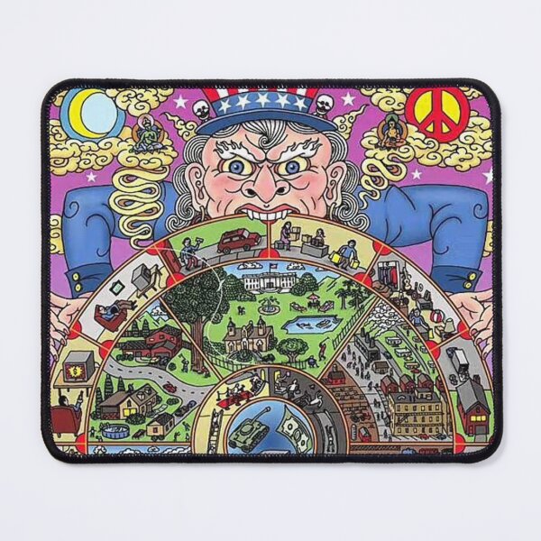 Item preview, The American Nightmare | Postmodern USA Samsara Wheel designed and sold by Based History.
