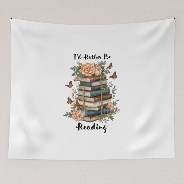 Item preview, I'd Rather Be Reading designed and sold by unlikeably mellow.