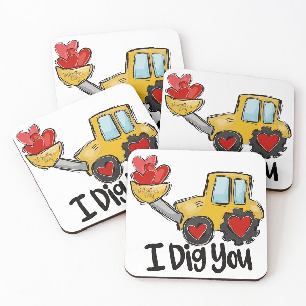 Item preview, Vintage Classic Car I Dig You designed and sold by PrintCarClub.