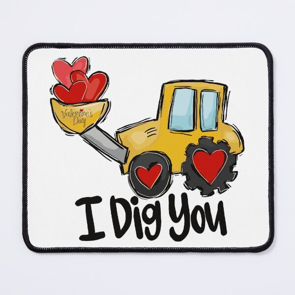 Item preview, Vintage Classic Car I Dig You designed and sold by PrintCarClub.