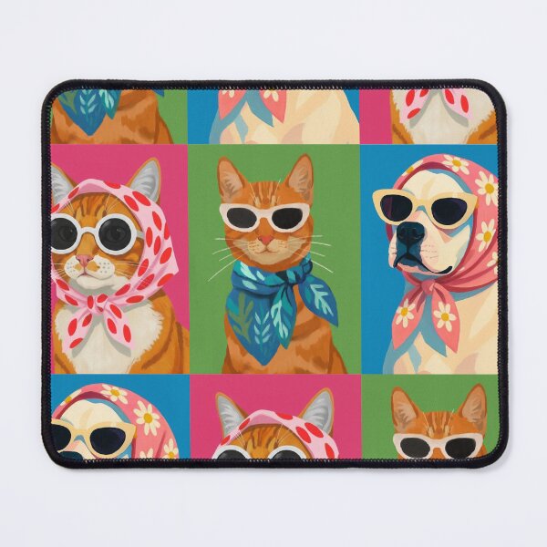Item preview, Fashionable kittens and puppies designed and sold by ShineOfCreative.