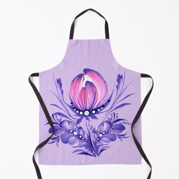 Item preview, Pink-lilac flower, Ukraine art, Petrykivka style, author's drawing designed and sold by Sunflower-7.