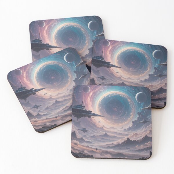 Item preview, Surreal Galactic Journeys Epic Adventures Beyond Stars Space designed and sold by ART ATTACK ZONE.