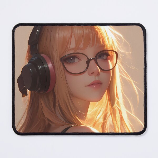 Item preview, Futaba Sakura Persona 5 Sunset Headphones Glow designed and sold by mildaclairmo.