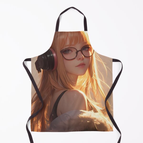 Item preview, Futaba Sakura Persona 5 Sunset Headphones Glow designed and sold by mildaclairmo.