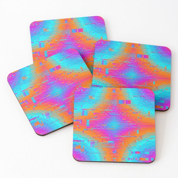 Item preview, Radial Glitch Gradient Seamless Textile Pattern Retro 80s 90s Style designed and sold by patternproai.
