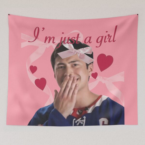 Item preview, Shane Hollander “I’m just a girl”: Heated Rivalry designed and sold by artby.giadadraws.