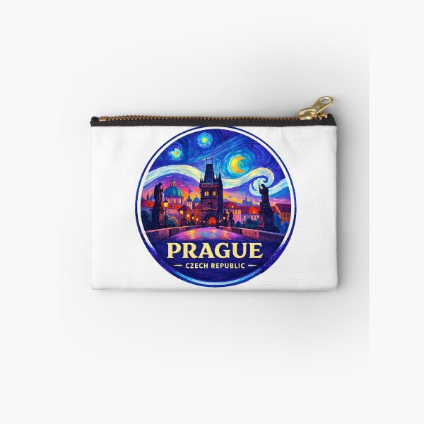 Item preview, Prague Czech Republic Retro Travel Emblem designed and sold by Timegraf.