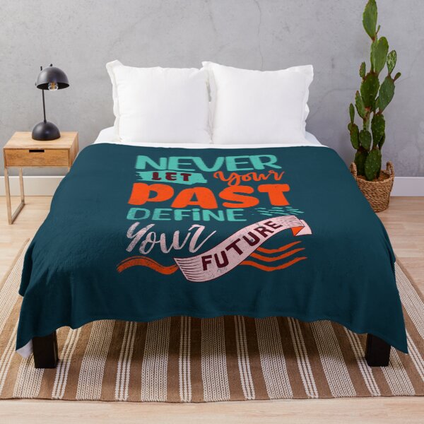 Item preview, Never Let Your Past Define Your Future Inspirational Quote designed and sold by NosandEdgy.