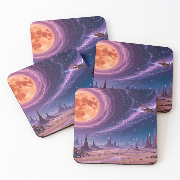 Item preview, Future Galactic Journeys Epic Adventures Beyond Stars Space designed and sold by ART ATTACK ZONE.
