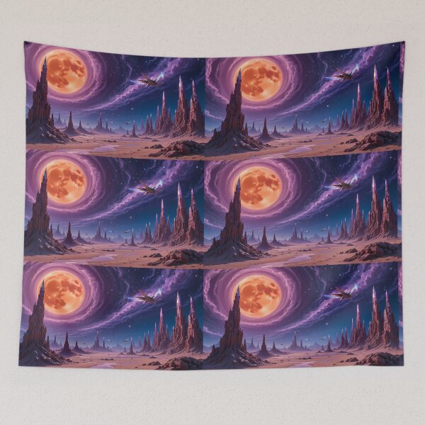 Item preview, Future Galactic Journeys Epic Adventures Beyond Stars Space designed and sold by ART ATTACK ZONE.