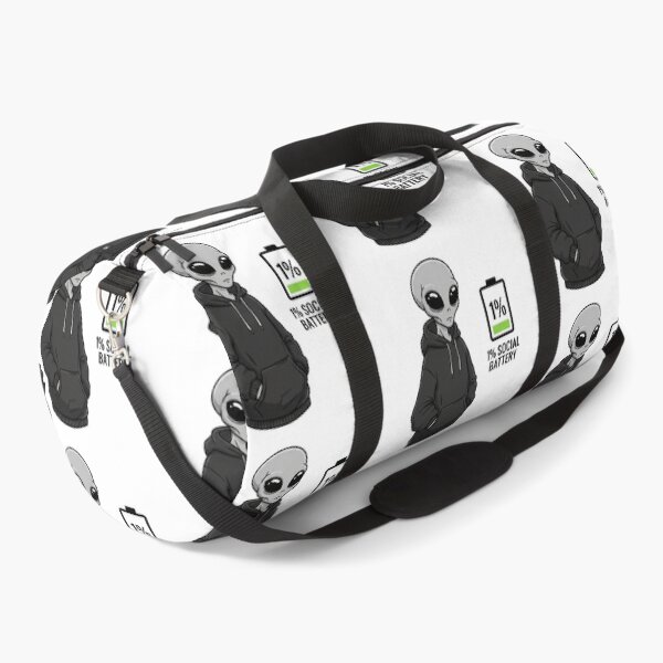 Item preview, Alien Introvert Social Battery 1% designed and sold by NOVALOOMARCH.