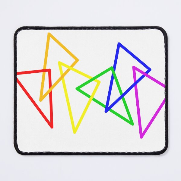 Item preview, Rainbow LGBTQ Triangle Dancing designed and sold by MSM Designs.