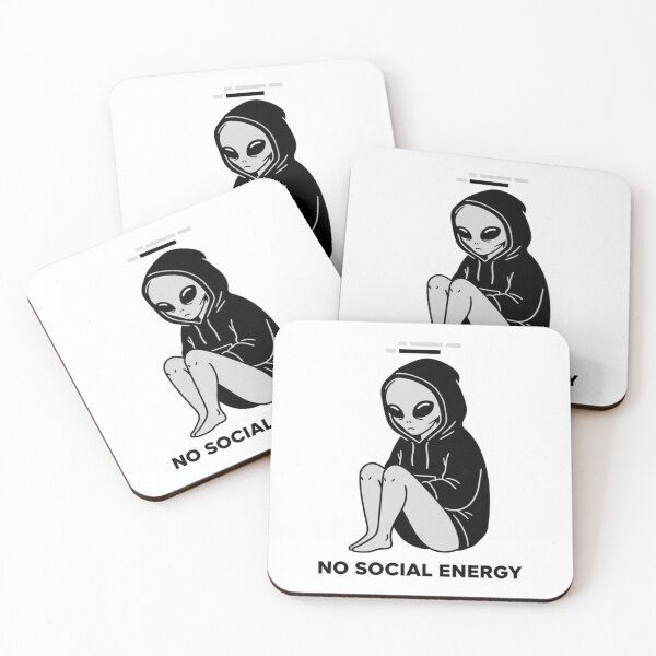 Item preview, Introvert Alien With No Social Energy designed and sold by NOVALOOMARCH.