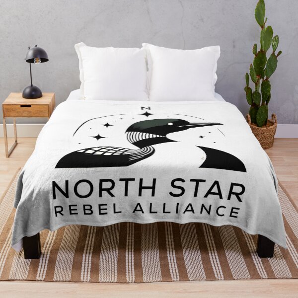 Item preview, Rebel North Star Rebel Alliance Loon Art designed and sold by Uglyandcute.