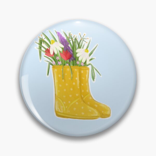 Item preview, Floral Wellington Boots designed and sold by IsobelStudio.