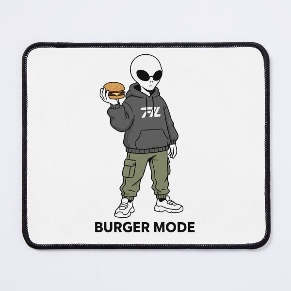 Item preview, Alien Food Burger Mode Activated designed and sold by NOVALOOMARCH.