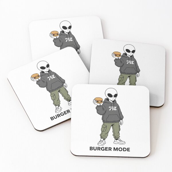 Item preview, Alien Food Burger Mode Activated designed and sold by NOVALOOMARCH.