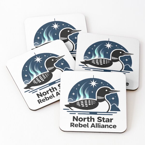 Item preview, Rebel North Star Rebel Alliance Loon Art designed and sold by Uglyandcute.