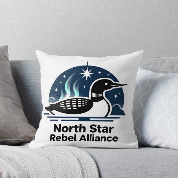 Item preview, Rebel North Star Rebel Alliance Loon Art designed and sold by Uglyandcute.