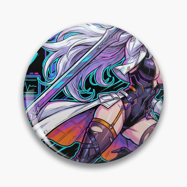Item preview, Nine CZN Vanguard Mercenary Legendary Survivor Big Sword Fan Art Portrait designed and sold by Senpaiwaves.