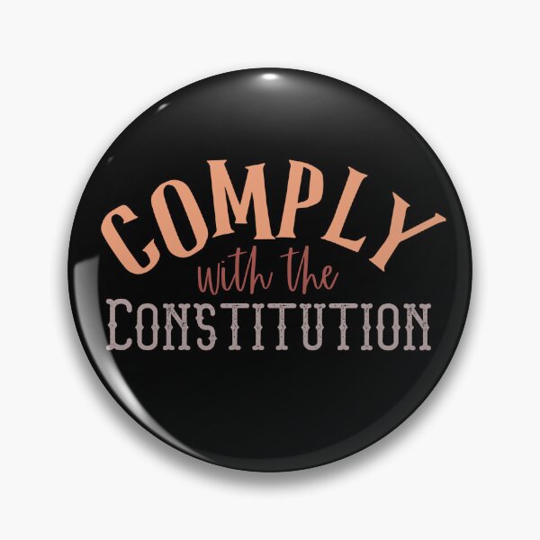 Item preview, Comply with the Constitution designed and sold by Misstickers.