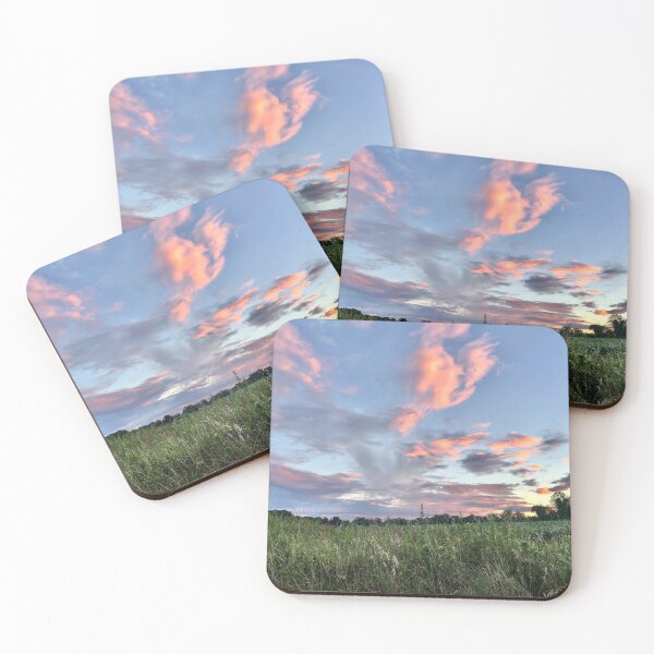 Item preview, Pastel Sunset Over Summer Meadow designed and sold by Foxchaseimages.
