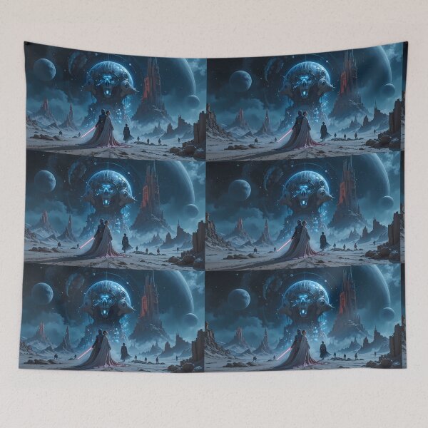 Item preview, Blue Galactic Journeys Epic Adventures Beyond Stars Space designed and sold by ART ATTACK ZONE.