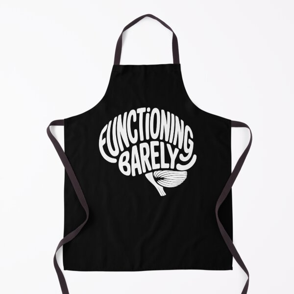 Item preview, Functioning Barely – Exhausted Awareness Typography designed and sold by KaurisDigital.