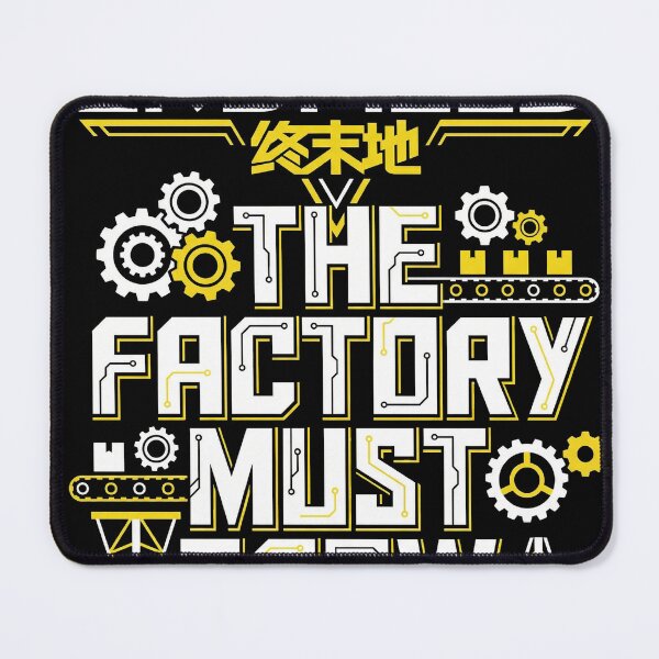 Item preview, Arknights Endfield The Factory Must Grow Meme Factory Expansion Automation Endless Build designed and sold by Senpaiwaves.