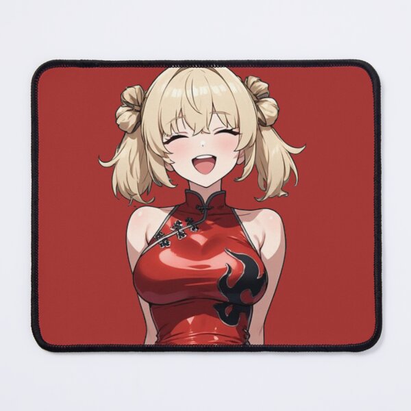 Item preview, Burnice ZZZ Cute Smile - Traditional Red Style designed and sold by Jimakmo.