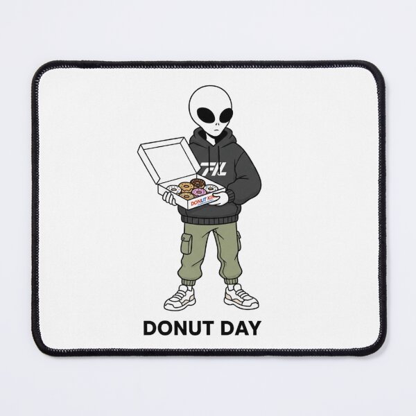 Item preview, Alien Food Donut Day Urban Style designed and sold by NOVALOOMARCH.
