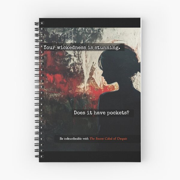 Item preview, Does It Have Pockets Dark Humor Art designed and sold by The Secret Cabal of Despair.